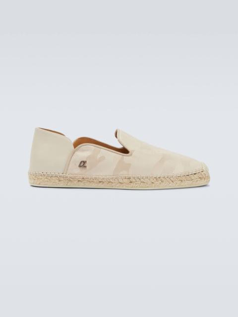 Christian Louboutin Espadon canvas espadrilles