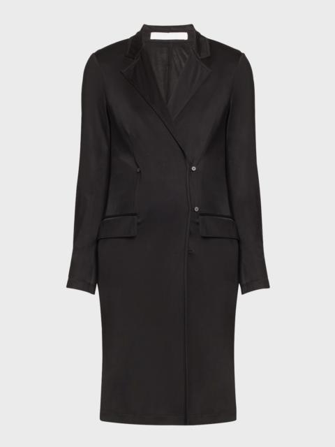 Helmut Lang Long Fluid Jacket