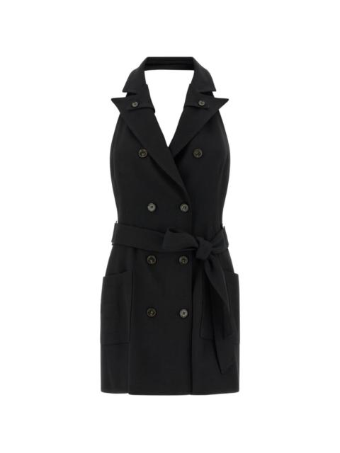 ELISABETTA FRANCHI double-breasted belted dress