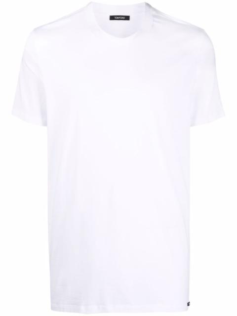logo-appliqué jersey T-shirt