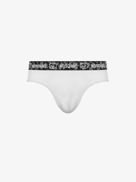 Moschino TEDDY LEO ELASTIC BAND BRIEFS