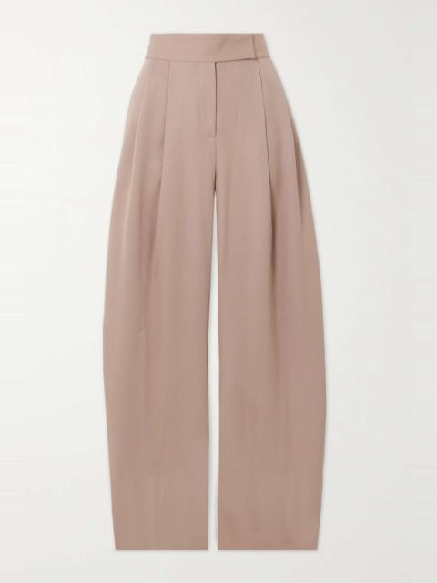 THE ATTICO Gary wool-twill wide-leg pants