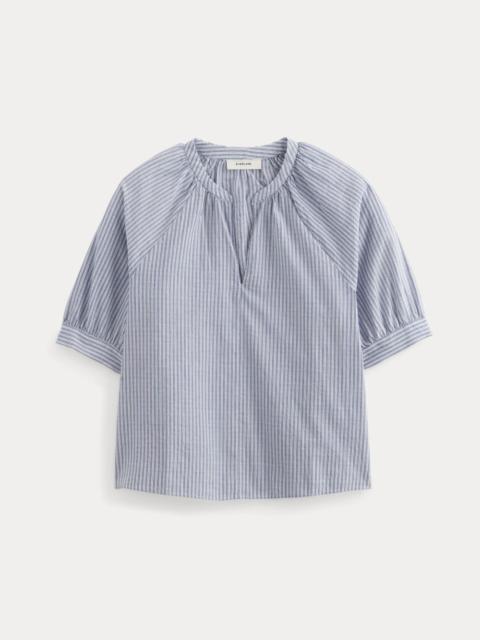 EVERLANE THE GAUZE GATHERED TOP