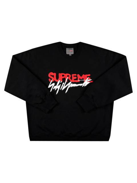 【新品未使用】SUPREME × YOHJI YAMAMOTO Crewneck Supreme Yohji Yamamoto Crewneck (FW20) - $168