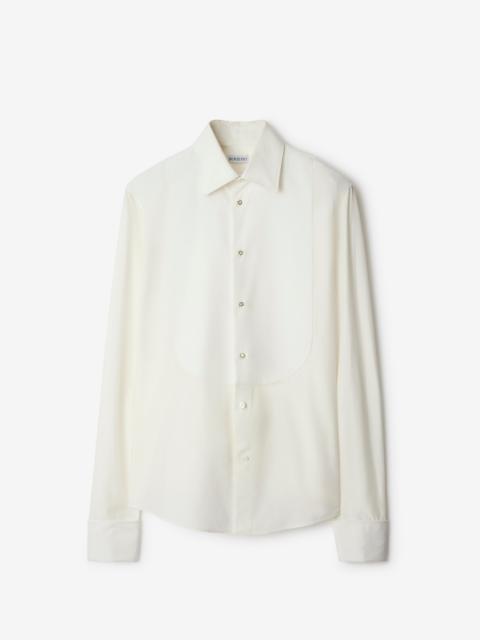 Slim Fit Cotton Silk Tuxedo Shirt