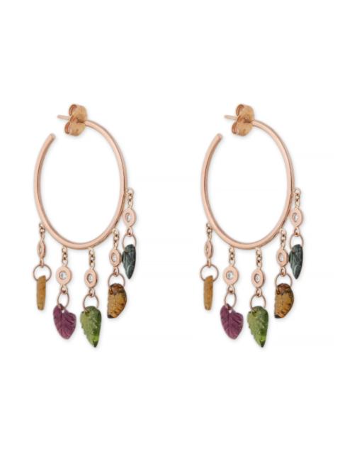 JACQUIE AICHE Leaf Shaker Hoops