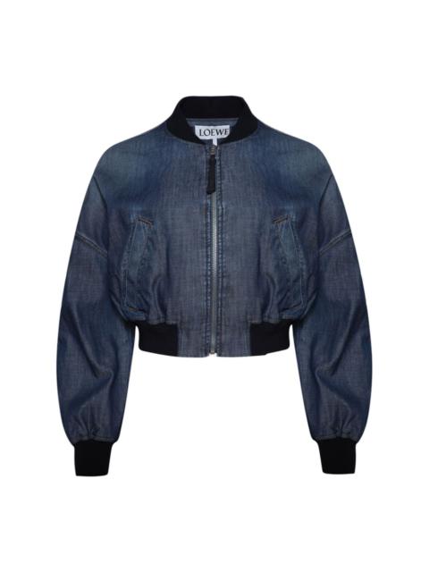 【ロエベ・LOEWE】BOMBER JACKET Loewe Bomber jacket in nappa lambskin | REVERSIBLE