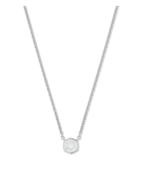 KENDRA SCOTT Davie 18k Gold Vermeil April Pendant Necklace