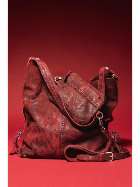 FREE PEOPLE We The Free Dallas Distressed Suede Bag