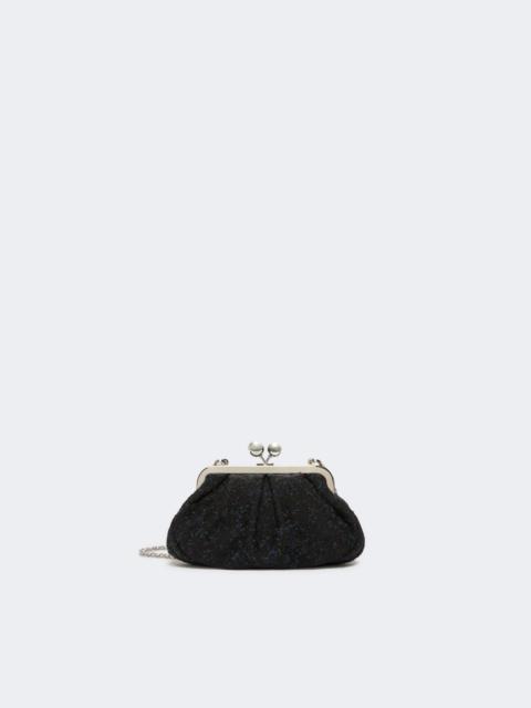 WEEKEND Max Mara Small wool bouclé Pasticcino Bag - BLACK