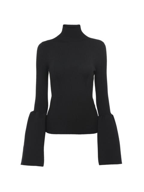 Chloé FITTED MOCK-NECK SWEATER
