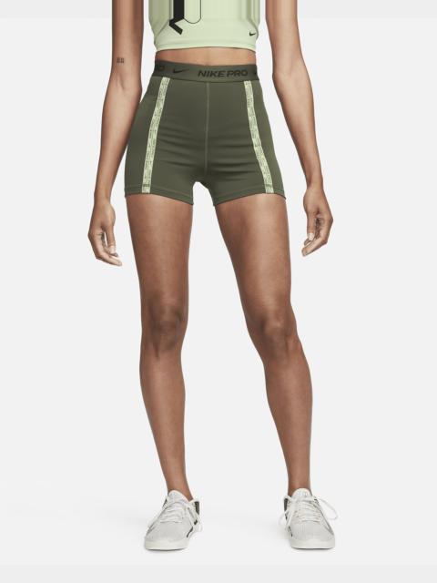 Nike Pro Dri-FIT Women's High-Waisted 3" Shorts