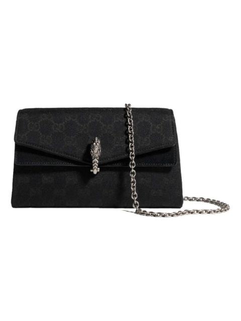 GUCCI (WMNS) Gucci Dionysus Small Shoulder Bag 'Black' 876531-FAF7P-1000