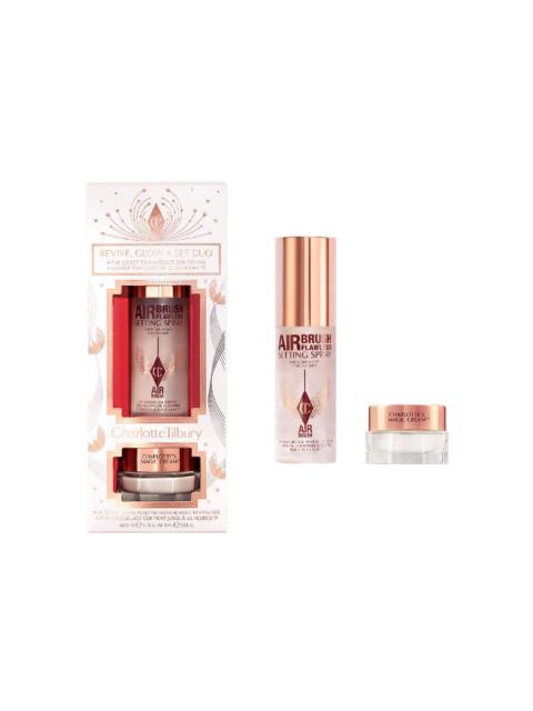 Charlotte Tilbury Revive, Glow + Set Duo (Limited Edition)