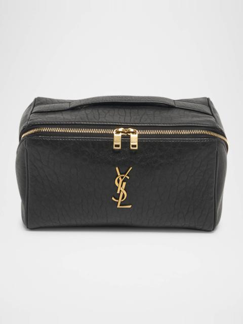 YSL Vanity Case in Grained Leather