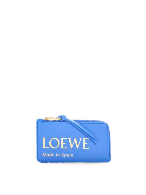 Loewe Embossed LOEWE coin cardholder in shiny nappa calfskin