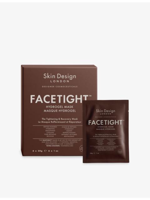 Skin Design London Facetight Hydrogel Pack of 6 Masks