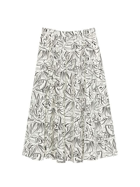Aspesi patterned skirt