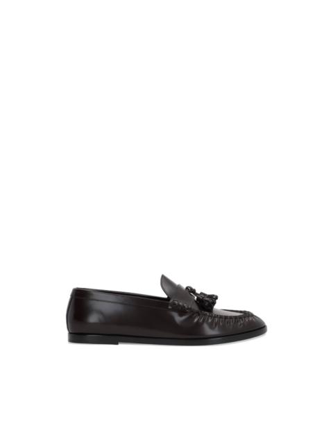 The Row tassel-detail loafers
