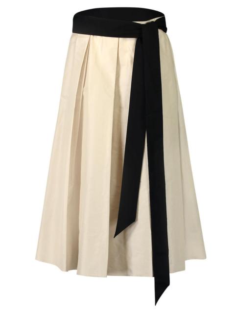 Max Mara Belted Midi Skirt
