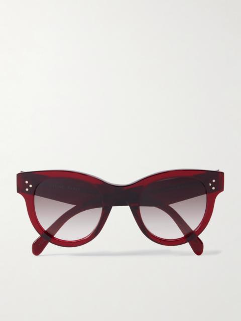 CELINE Round-frame Acetate Sunglasses