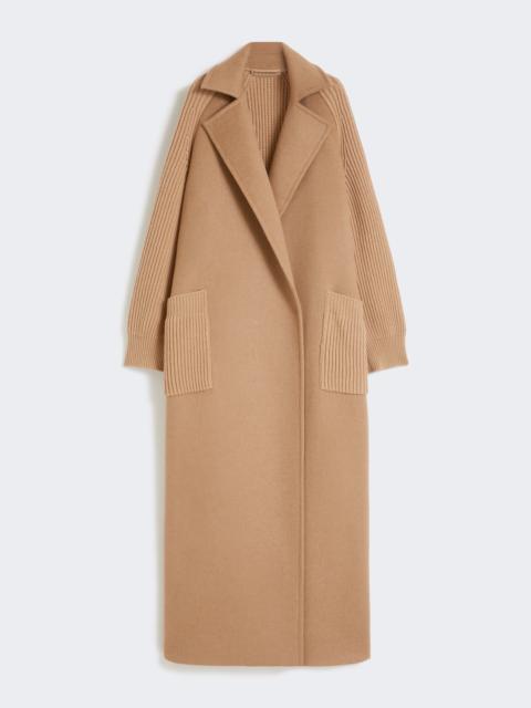 BERARD1234 Camel wrap coat