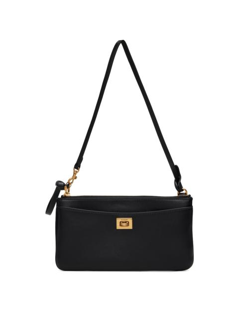 BALENCIAGA Black Rodeo Phone Pouch Bag