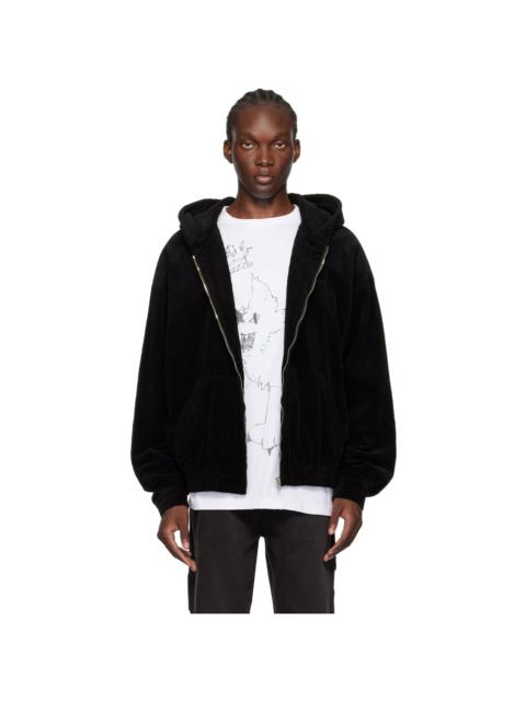 We11done Black Zip Hoodie
