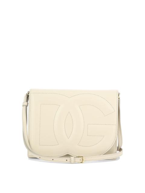 Dolce & Gabbana Dg Logo Crossbody Bags White