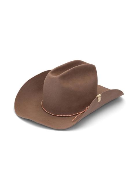 visvim VIN COWBOY HAT BROWN