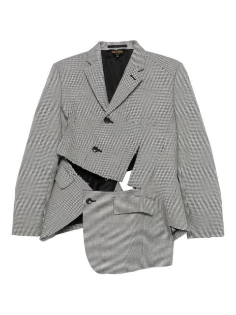 Comme Des Garçons cut-out detailing blazer