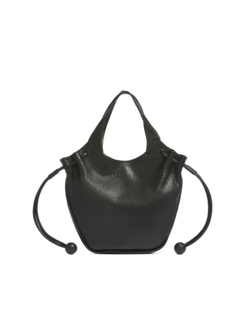 Marni grained leather tote bag