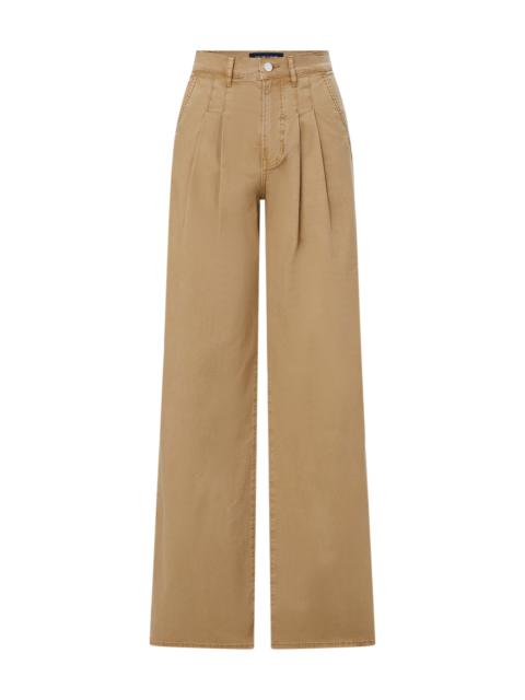 VERONICA BEARD MIA WIDE-LEG PLEATED PANT
