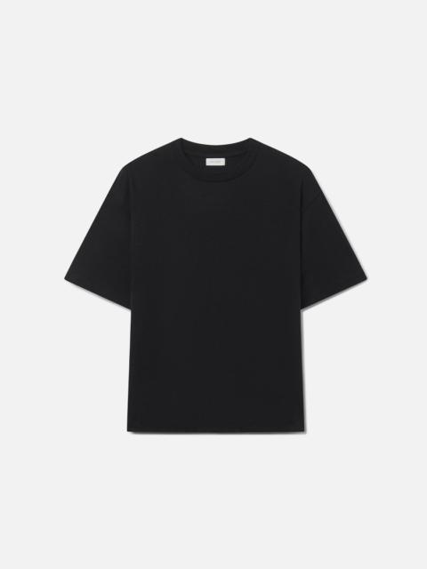 John Elliott SILK NOIL RIVIERA CROPPED TEE