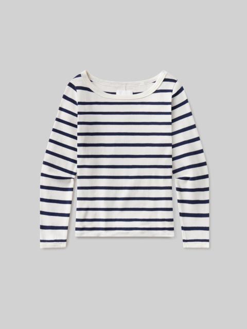 Citizens of Humanity Boat Neck Slim Tee
In Azure Stripe