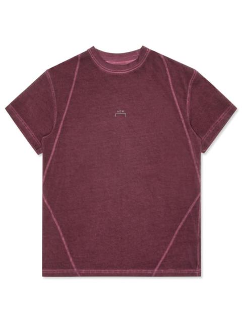 A-COLD-WALL* CORE T-SHIRT - MAROON
