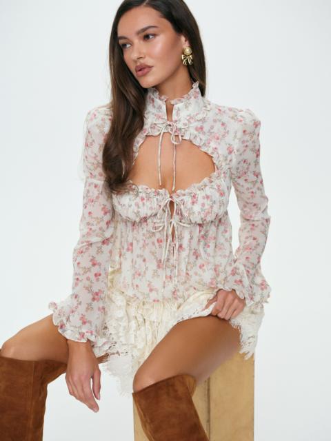For Love & Lemons Country Floral Top