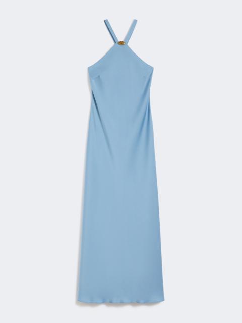 Max Mara Lightweight satin dress - LIGHT BLUE