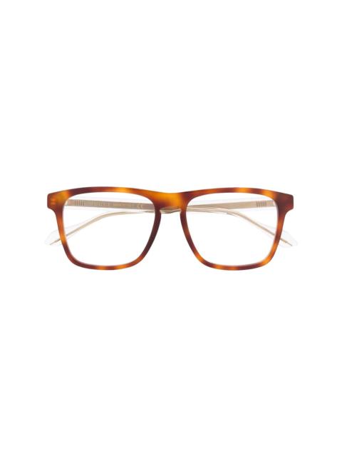 GUCCI square frame glasses