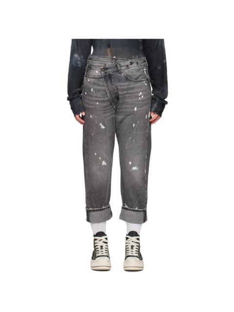 SSENSE Exclusive Black Crossover Jeans