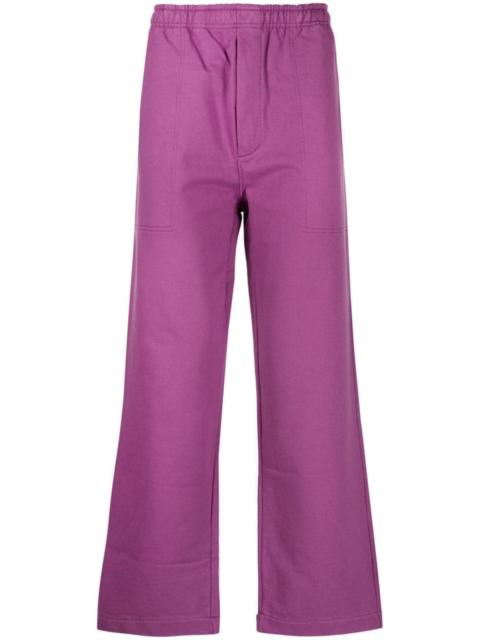 BODE wide-leg cotton track pants