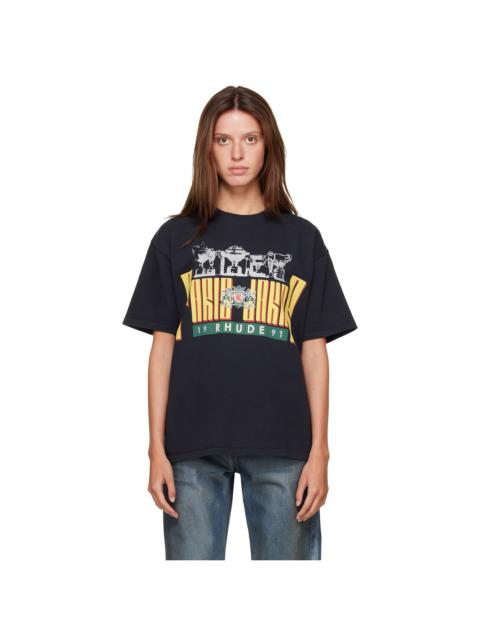 Rhude Black 'Rhude Trofeo' T-shirt