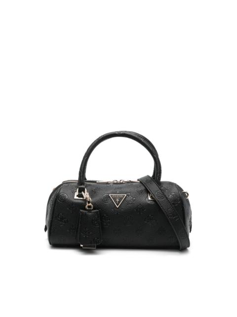 GUESS USA Cresidia II embossed top-handle tote bag