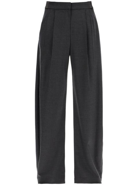 STRETCH WOOL TROUSERS FOR MEN/W