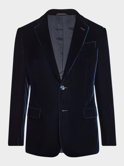 GIORGIO ARMANI Men's Velvet Notch Lapel Dinner Jacket