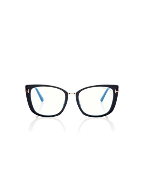 TOM FORD BLUE BLOCK CAT EYE OPTICALS