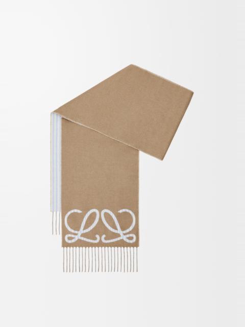 Loewe Scarf in silk and cashmere
