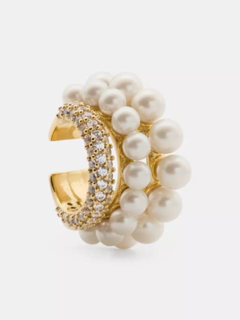 kate spade Girlie Pearlie Ear Cuff