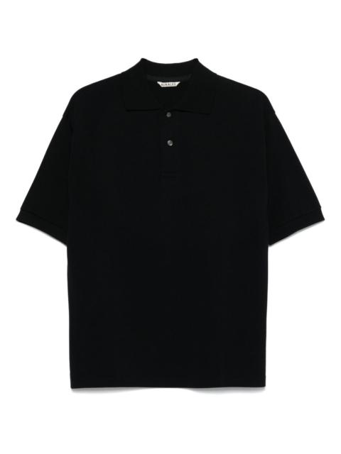 AURALEE cotton polo shirt