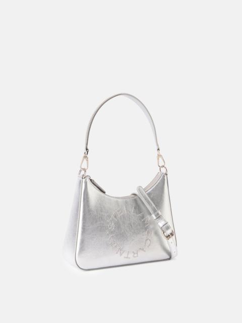 Logo Metallic Crossbody Shoulder Bag